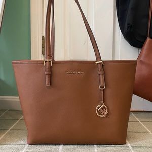 Michael Kors Leather Tote Bag